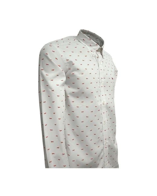 Harmont & Blaine Gray Casual Shirts for men