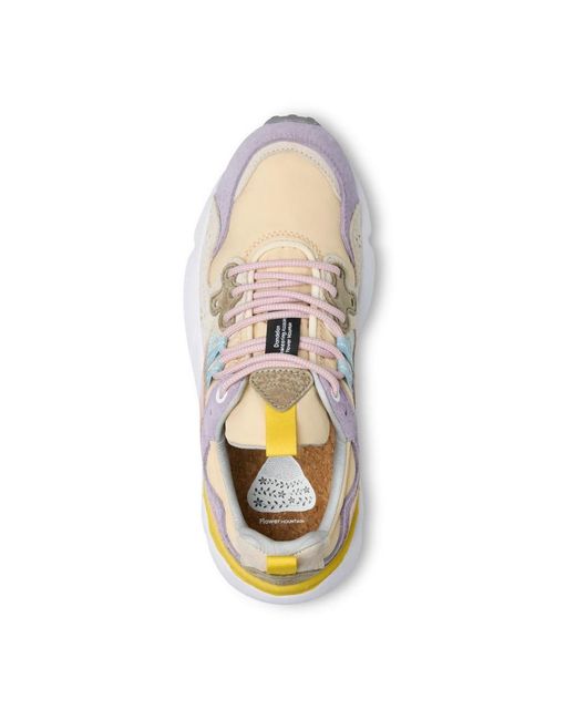 Flower Mountain White Sneakers