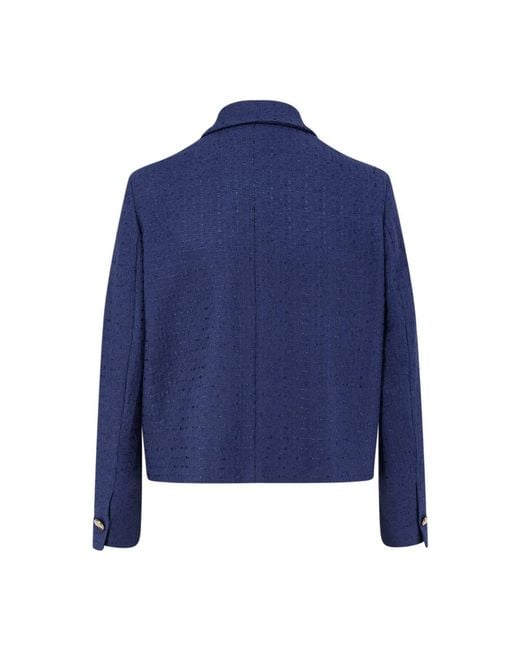 SAULINA Blue Tweed Jackets