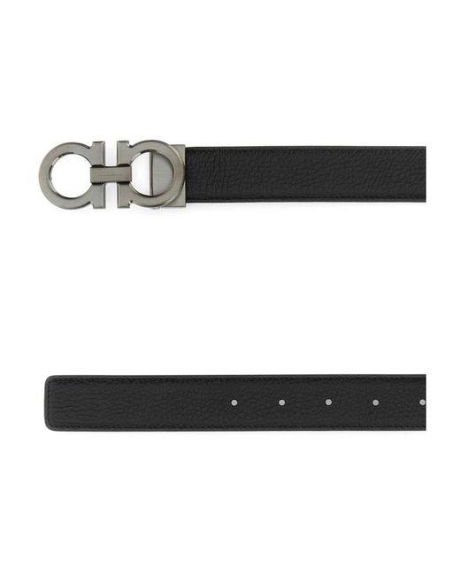 Ferragamo Black Belts for men