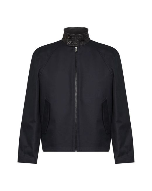 Bottega Veneta Black Bomber Jackets for men