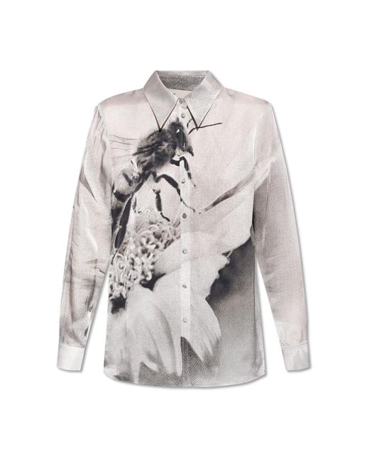 Shirts Tory Burch de color Gray