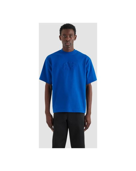 Axel Arigato T-Shirt mit Bubble-A-Signatur Trail in Blue für Herren