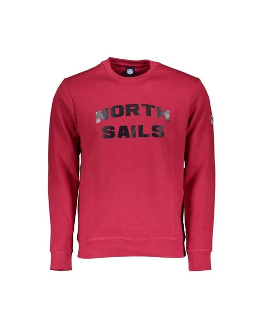 North Sails Red Sweatshirts for men