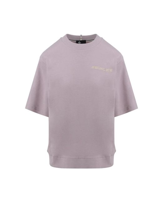 Moncler Purple T-Shirts for men