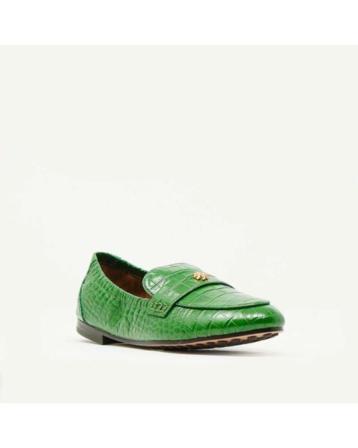 Tory Burch Green Loafers