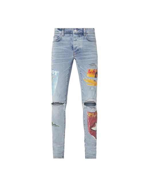 Amiri Slim-fit denim jeans in Blue für Herren