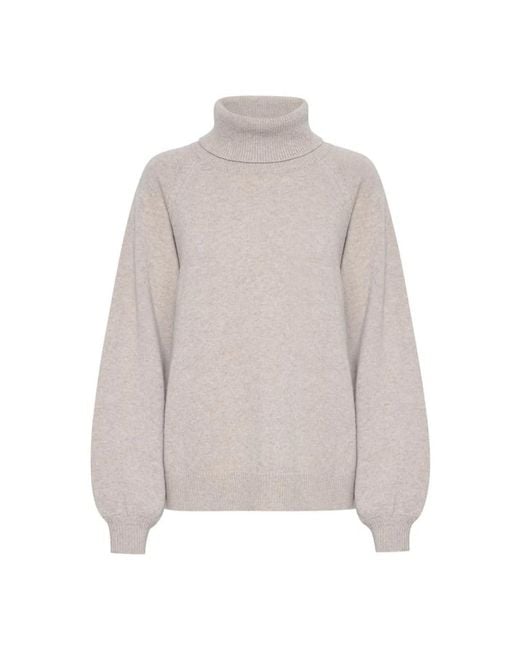 Gestuz Gray Turtlenecks