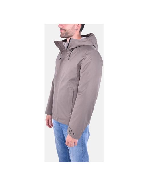 Woolrich Purple Light Jackets for men