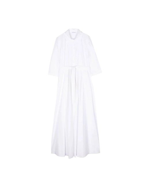 Patrizia Pepe White Shirt Dresses