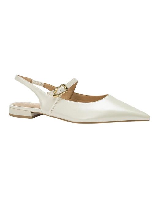Betsy White Ballerina Shoes