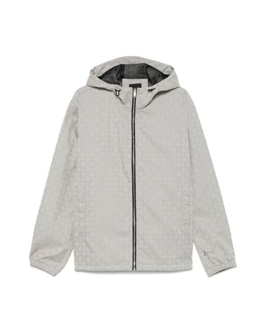 Givenchy Monogram Jacquard Windbreaker in Gray für Herren