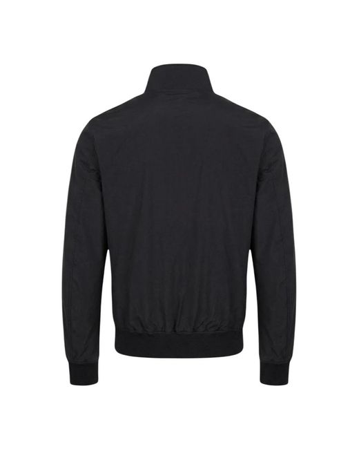 Blauer Jassen ,Zwart ,Leer Alwin Gewatteerd Jack in het Blue voor heren