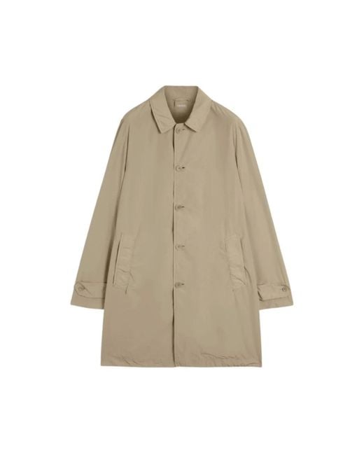Aspesi Natural Single-Breasted Coats for men