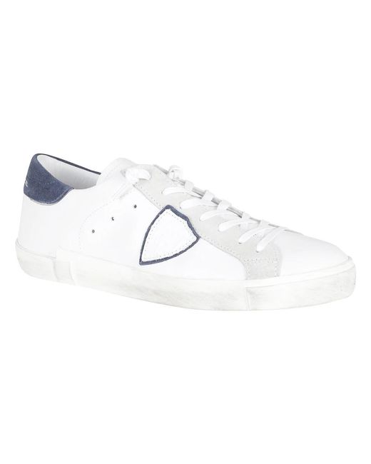 Philippe Model Prsx Low in het Metallic voor heren