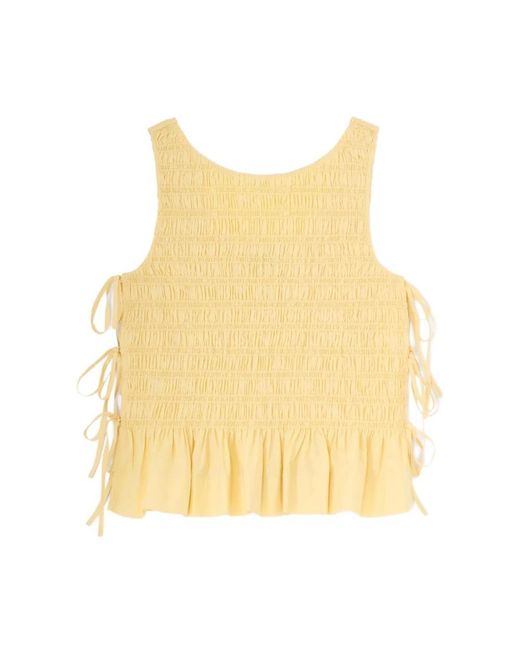 Ganni Topjes in het Yellow