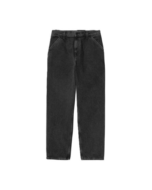 Carhartt Black Loose Fit Jeans for men