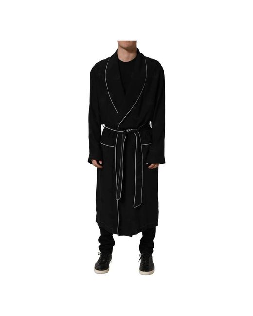 Dolce & Gabbana Black Robes for men
