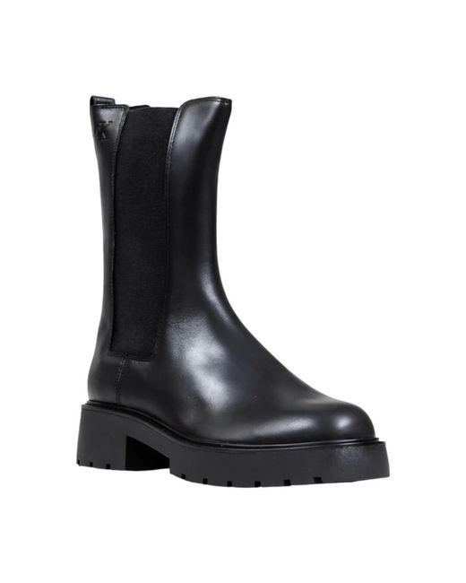Calvin Klein Black Chelsea Boots