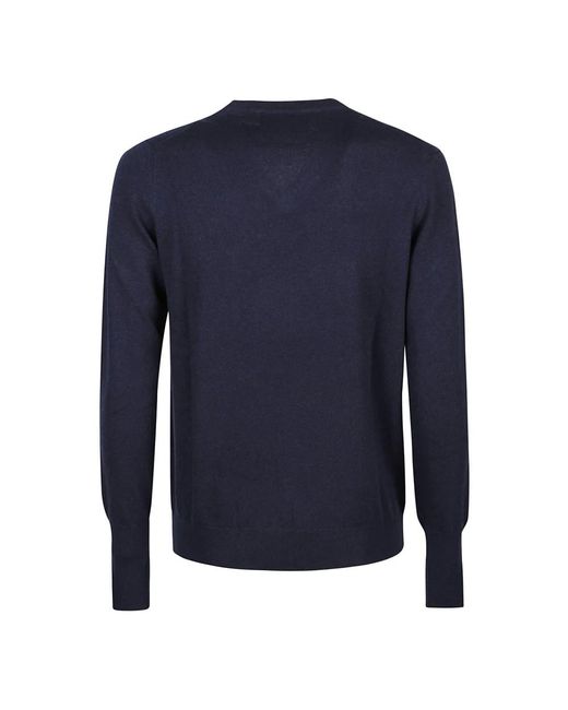 Ballantyne Truien & Vesten ,Blauw ,V-Neck Truien in het Blue voor heren