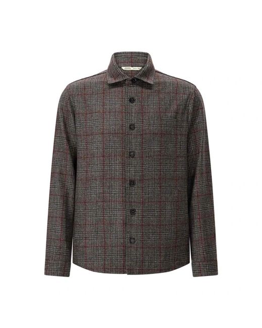 Maurizio Baldassari Gray Light Jackets for men