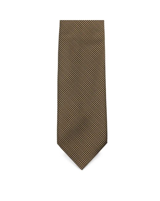 Tom Ford Houndstooth Seidenkrawatte in Green für Herren