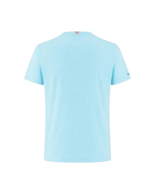 Mc2 Saint Barth Blue T-Shirts for men