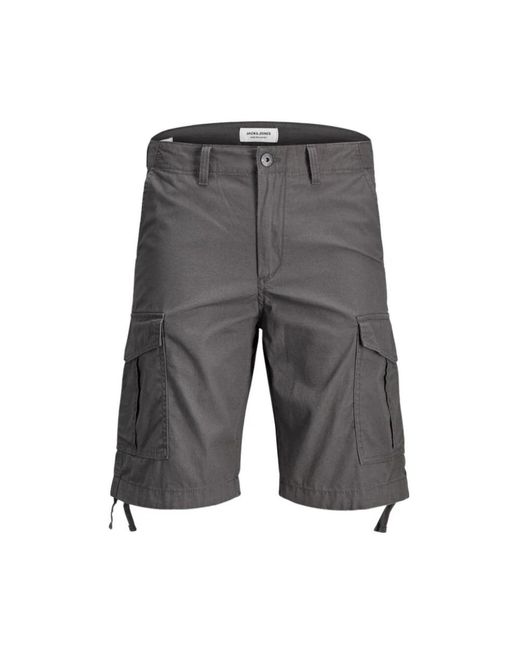 Jack & Jones Gray Casual Shorts for men