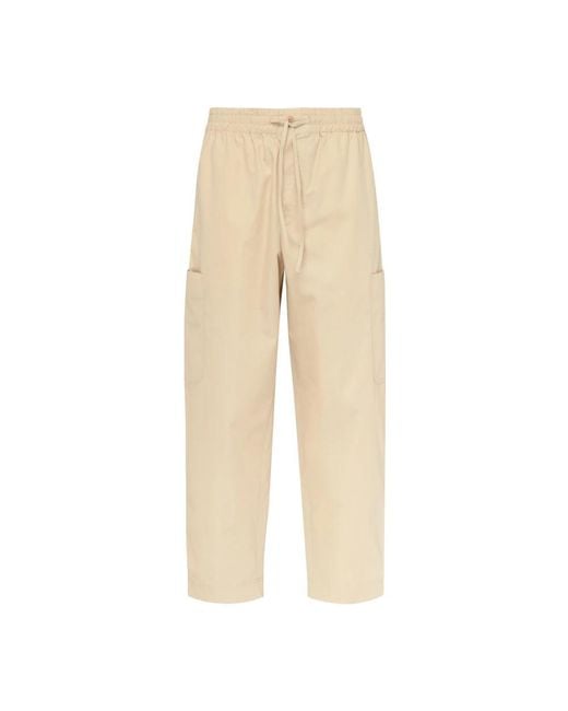 KENZO Straight Trousers in het Natural voor heren