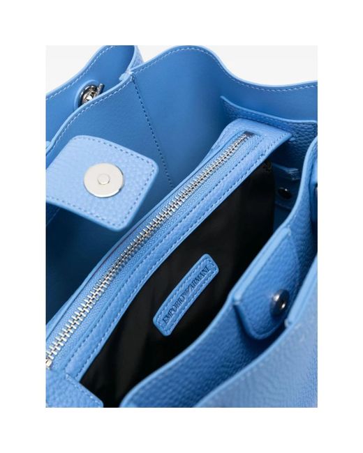 Emporio Armani Blue Shoulder Bags