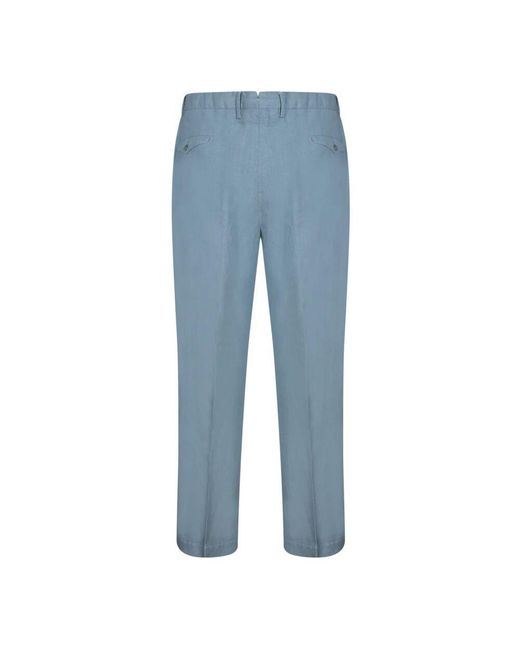 Dell'Oglio Blaue Hose Regular Fit Taschen in Blue für Herren