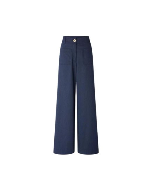 Wide Trousers Sessun de color Blue