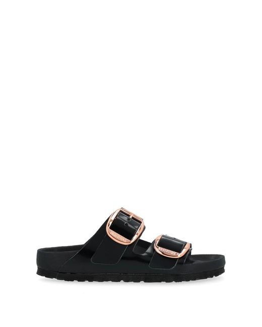 Birkenstock Black Sliders