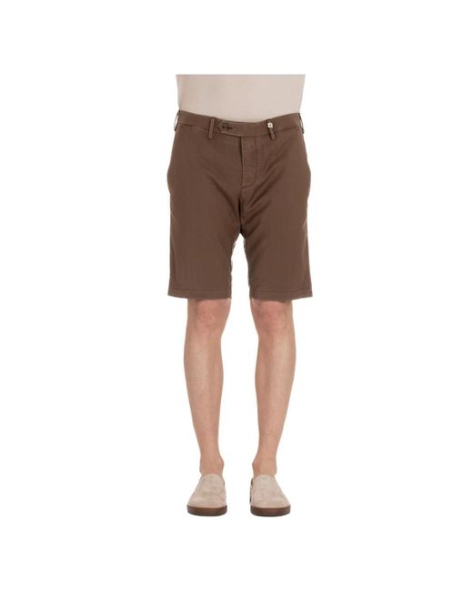 Myths Brown Casual Shorts for men