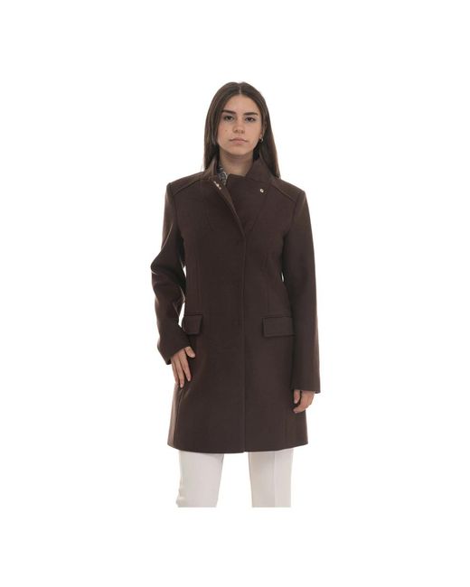 Liu Jo Brown Single-Breasted Coats