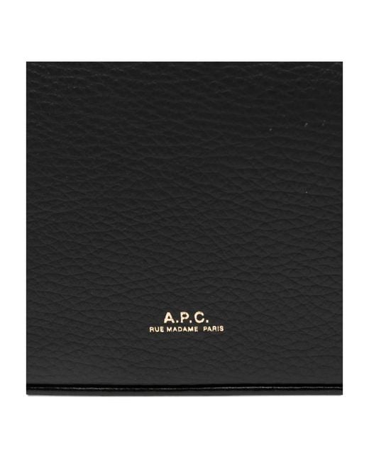 Handbags A.P.C. en coloris Black