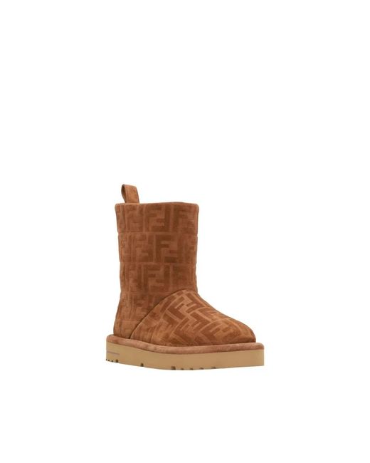 Fendi Brown Apres Chic Boot