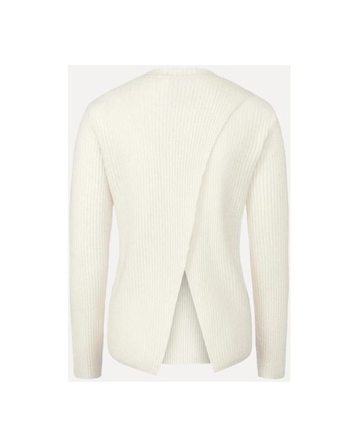 Envelope White Cashmere Knitwear