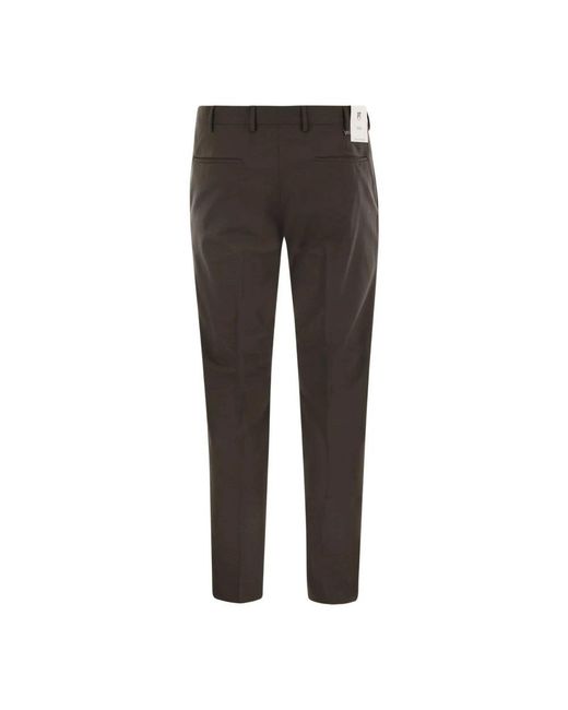 PT Torino Gray Suit Trousers for men