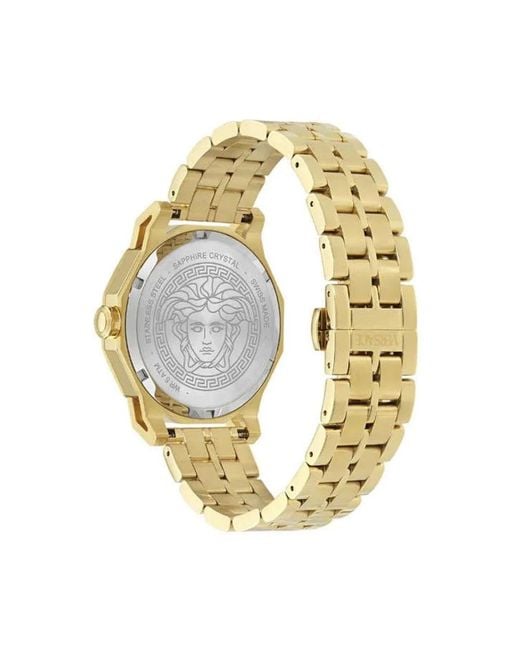 Versace Metallic Watches