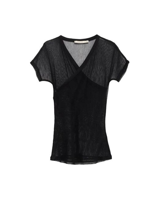 Paloma Wool Olimpia Mesh Top in het Black
