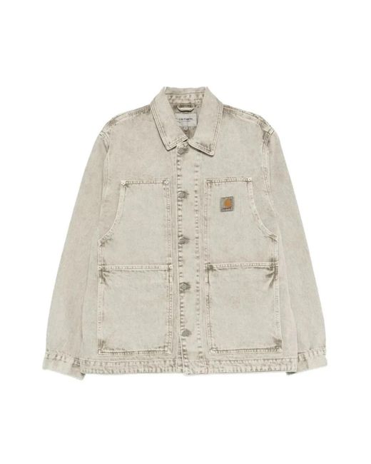 Carhartt Natural Denim Jackets for men