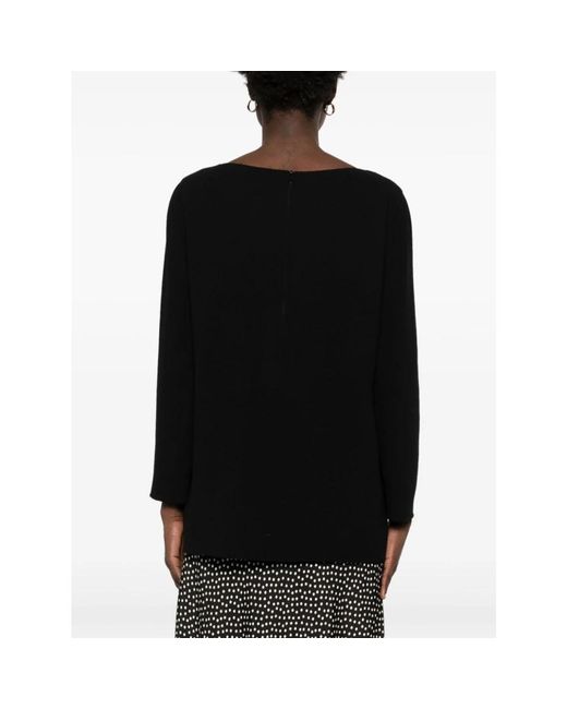 Gianluca Capannolo Black Round-Neck Knitwear