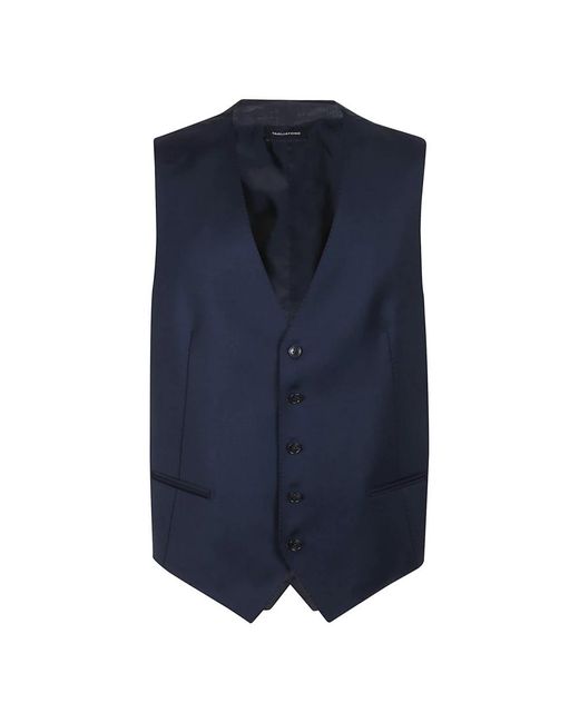Tagliatore Gilet in het Blue voor heren