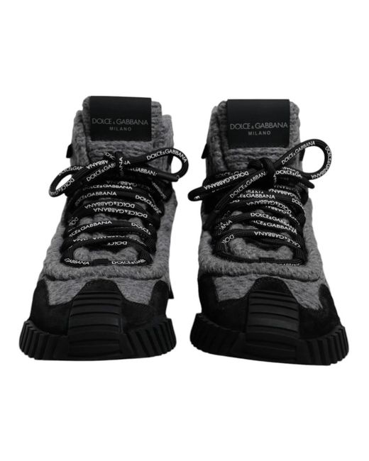 Dolce & Gabbana Black Sneakers
