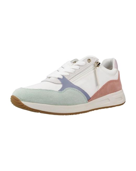 Geox White Sneakers