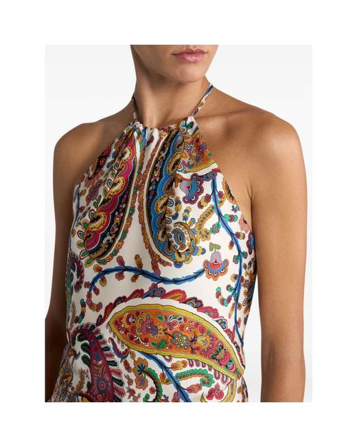Etro Multicolor Sleeveless Tops