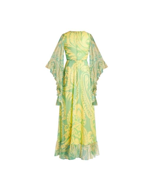 Etro Green Party Dresses