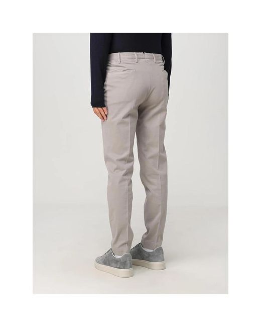 Incotex Gray Chinos for men