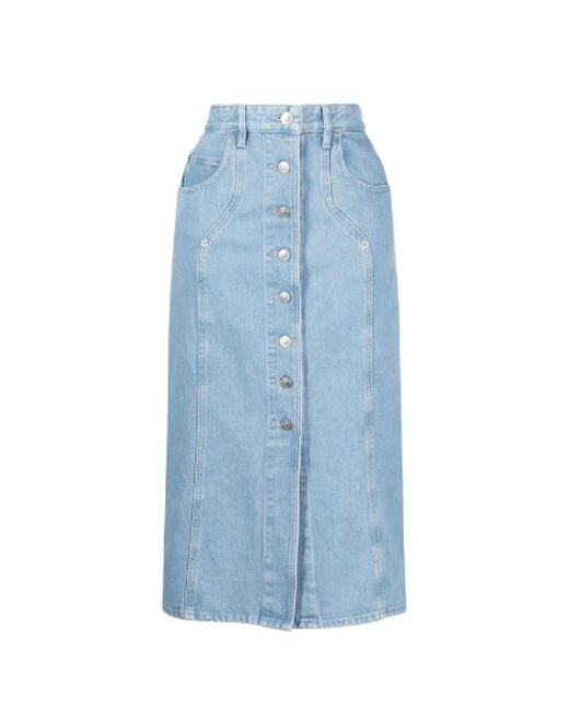Isabel Marant Blue Denim Skirts